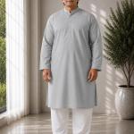 Men's Plus Size Solid Kurta for Men